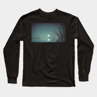 Dusk Moon on the Water Long Sleeve T-Shirt